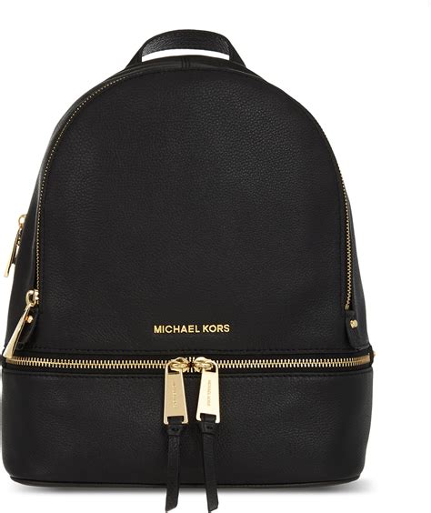 michael kors rhea small leather backpack uk